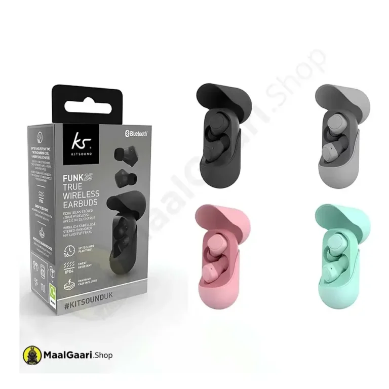 Eye Catching Colors Funk 25 True Wireless Earbuds - MaalGaari.Shop