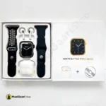 Open Box T55 Pro Max Smart Watch + Earphones - MaalGaari.Shop