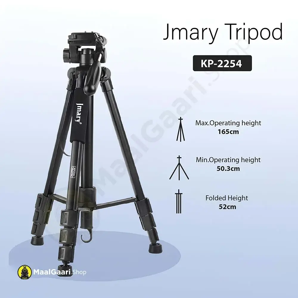 Professional Look Jmary Kp 2254 Tripod - MaalGaari.Shop