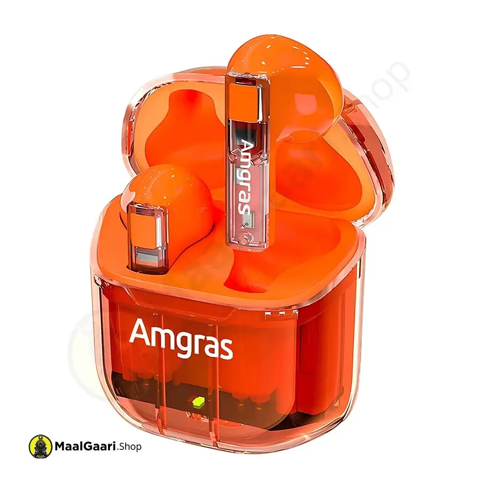 Sleek Design Amgras Future 2 Pro Wireless Earbuds - MaalGaari.Shop