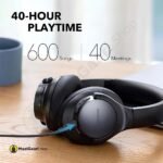 40 Hours Play Time Anker Soundcore Life Q20+ Wireless Active Noise Cancelling Headphones - MaalGaari.Shop