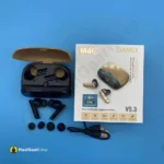 What's Inside Box Damix M46 True Wireless Earbuds - MaalGaari.Shop