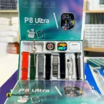 What's Inside Box P8 Ultra Smart Watch With Airpods And Female Watch - MaalGaari.Shop
