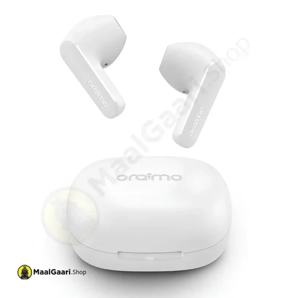 White Color Oraimo Roll Earbuds Qeb E03d - MaalGaari.Shop