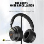 Active Noice Cancellation Abodos As Wh33 Headphone Wireless Headset - MaalGaari.Shop