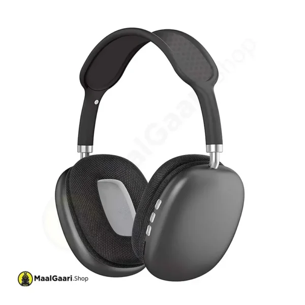 Black Silver Color Abodos As Wh26 Headphones - MaalGaari.Shop