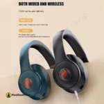 Both Wired And Wireless Abodos As Wh19 Headphones - MaalGaari.Shop