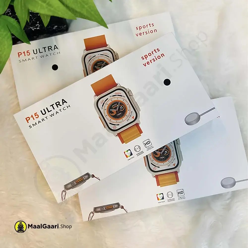 Boxes P15 Ultra Smart Watch - MaalGaari.Shop