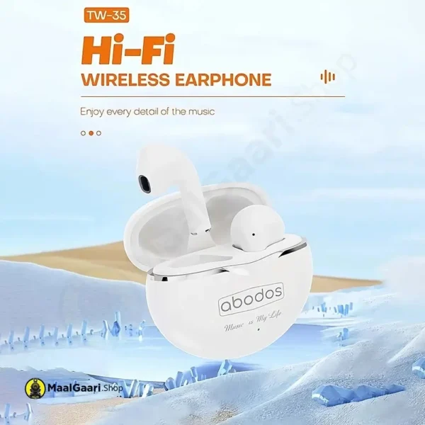 True Wireless Abodos Tw35 True Wireless Earbuds - MaalGaari.Shop