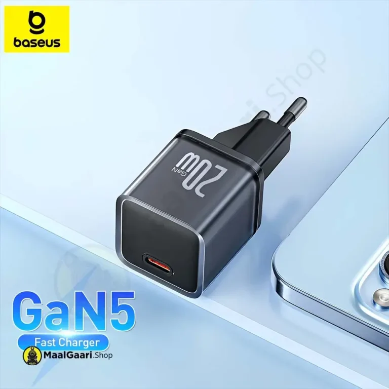 Eye Catching Design Baseus Gan5s 1c 20w Eu Fast Charger - MaalGaari.Shop