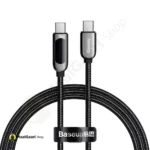 Length Baseus Type C To Type 100w Charging Cable With Led Display Screen - MaalGaari.Shop