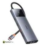 1 Baseus Metal Gleam Series Ii 10 In 1 Usb Hub Space Grey - MaalGaari.Shop