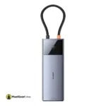 2 Baseus Metal Gleam Series Ii 10 In 1 Usb Hub Space Grey - MaalGaari.Shop