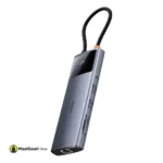 3 Baseus Metal Gleam Series Ii 10 In 1 Usb Hub Space Grey - MaalGaari.Shop