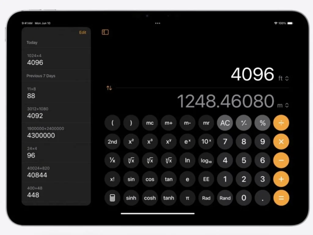 Apple Ipad Gets First Native Calculator App After 14 Years - MaalGaari.Shop
