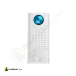 Front Facing White Color Baseus Amblight Digital Display Quick Charge Power Bank 30000mah - MaalGaari.Shop