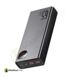 1 Baseus Adaman Metal Digital Display Quick Charge Power Bank 20000mah 65w Black - MaalGaari.Shop