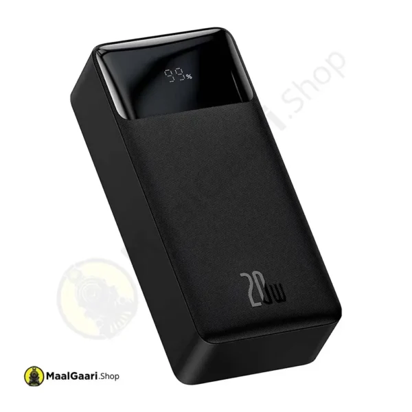 1 Baseus Bipow Digital Display Power Bank 30000Mah 20W Black - Maalgaari.shop