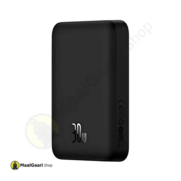 1 Baseus Magnetic Mini Wireless Fast Charge Power Bank 10000mah 30w Black - MaalGaari.Shop