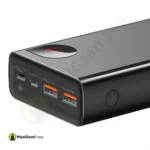 5 Baseus Adaman Metal Digital Display Quick Charge Power Bank 20000mah 65w Black - MaalGaari.Shop