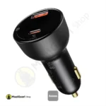 Beautiful Design Baseus Dual Port Usb And Type C Pps Qc Pd3.0 100w Car Charger - MaalGaari.Shop