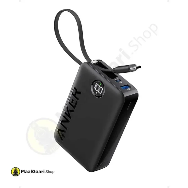 Black Color Anker 335 22.5 Watts 2000mah Power Bank - MaalGaari.Shop