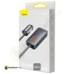 High Quality Packing Baseus Share Together Pps 120 Watts 3u+1c Car Charger - MaalGaari.Shop