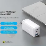 Multiple Features Anker 65w Charger - MaalGaari.Shop