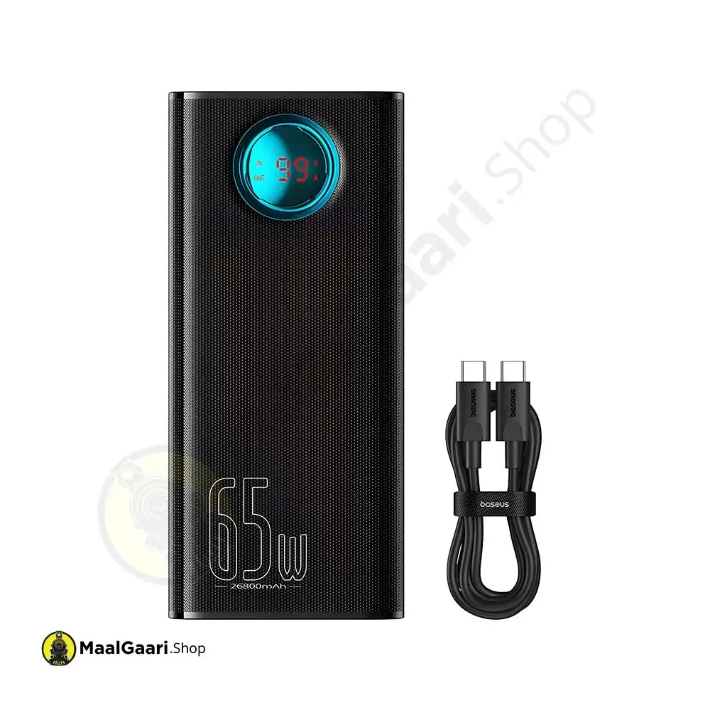 Professional Look Baseus Amblight Digital 26800mah 65w Fast Power Bank - MaalGaari.Shop