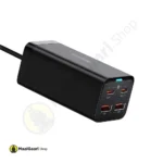 Side View Baseus Gan3 Pro Desktop 2u+2c 100w Charger - MaalGaari.Shop