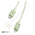 Type C To Ip Baseus Habitat Series Type C To Ip 20 Cable Green - MaalGaari.Shop