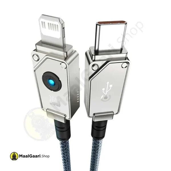 Type C To Ip Baseus Unbreakable Series Type C To Ip 20W Charing Cable - Maalgaari.shop