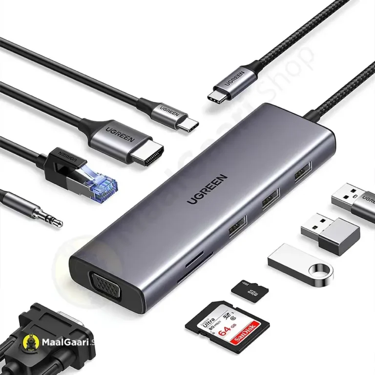 All 10 Ports Ugreen 10 In 1 Usb C Hub Adapter 15601 11zon - MaalGaari.Shop