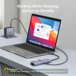 Charge While Working Ugreen 60515 7 In 1 4k Hdmi Usb C Hub 3 11zon - MaalGaari.Shop