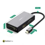 Dimensions Ugreen Mini Dp To Hdmi Vga Dvi Converter 20418 - MaalGaari.Shop