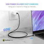 Fast Charging Ugreen 50152 2m Usb C 60w Pd Fast Charging Cable 4 11zon - MaalGaari.Shop