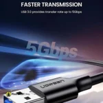 Faster Transmission Ugreen 1.5m Usb 3.0 A Male To Type C Male Cable Nickel Plating (20883) 5 11zon - MaalGaari.Shop