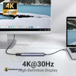 High Definition Display Ugreen 15495 Revodok 105 Usb C Hub 5 In 1 Multiport Adapter 11zon - MaalGaari.Shop