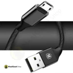 High Quality Metal Baseus Yiven Micro Usb Cable 150cm 2a Black - MaalGaari.Shop