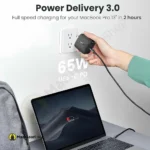 Power Delivery 3.0 Ugreen 70817 Gan Pd Fast Charger 65w - MaalGaari.Shop