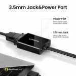 Power Port Ugreen Hdmi To Vga Adapter 90813 - MaalGaari.Shop