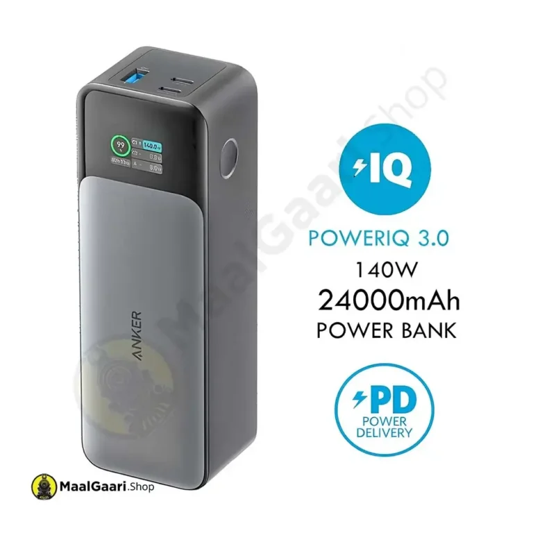 Professional Look Anker 737 140 Watts 24000mah Power Bank - MaalGaari.Shop