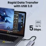 Rapid Data Transfer Ugreen 60515 7 In 1 4k Hdmi Usb C Hub 8 11zon - MaalGaari.Shop