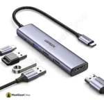 Sleek And Elagant Ugreen 15495 Revodok 105 Usb C Hub 5 In 1 Multiport Adapter 11zon - MaalGaari.Shop