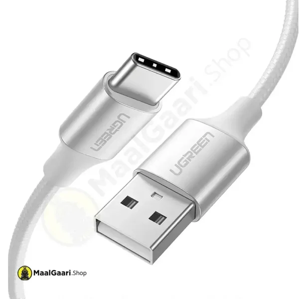 Ugreen 60133 Usb A 2.0 To Usb C Cable Nickel Plating Alumimum Braid 6 11zon - MaalGaari.Shop