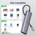 Wide Compatibility Ugreen 9 In 1 Usb C Docking Station Hub 15600 11zon - MaalGaari.Shop