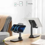 Universal Campatibility Ugreen 20434 Foldable Desktop Cell Phone Holder – White 7 - MaalGaari.Shop