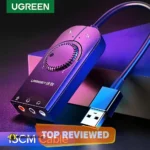 Beautiful Design Ugreen 40964 Usb Extrenal Stereo Sound Adapter - MaalGaari.Shop